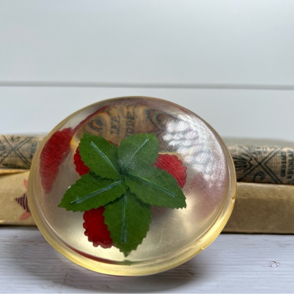 Red Raspberry Paperweight - Picture 4 of 12